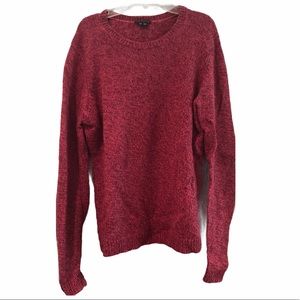 Theory Red Yulia M Loryelle Wool Sweater